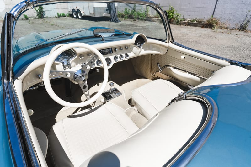 1957 Chevrolet Corvette, interior, frame 1 of 43