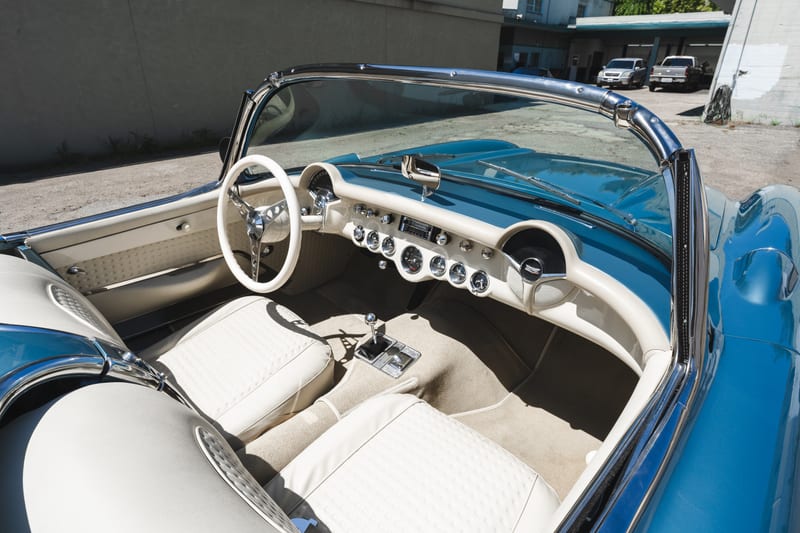 1957 Chevrolet Corvette, interior, frame 2 of 43