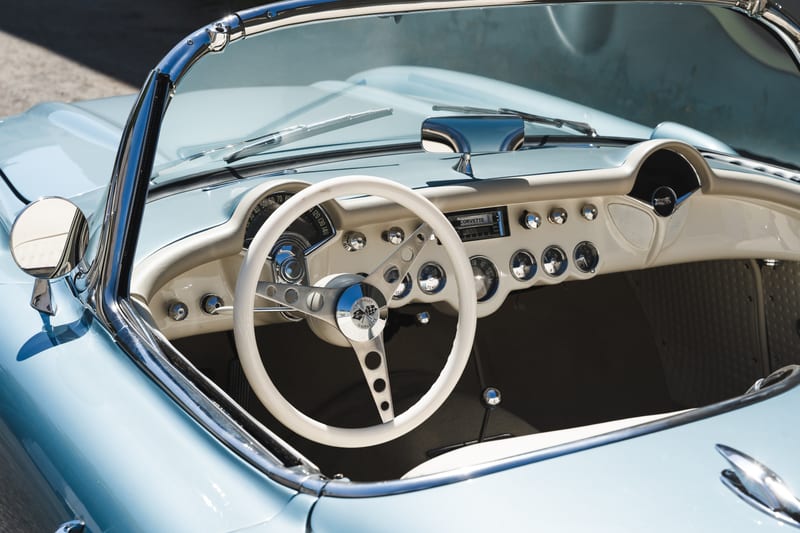 1957 Chevrolet Corvette, interior, frame 4 of 43