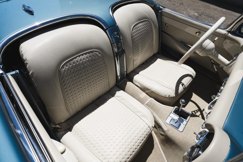 1957 Chevrolet Corvette, interior, frame 5 of 43