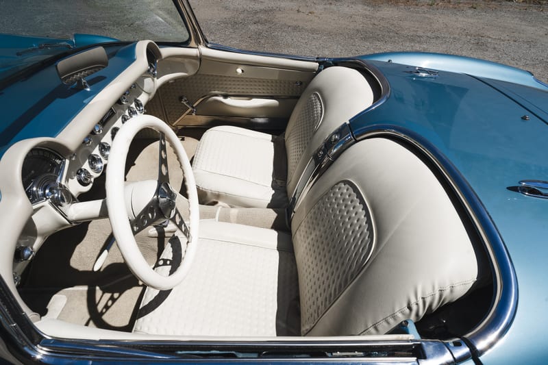 1957 Chevrolet Corvette, interior, frame 7 of 43