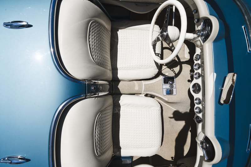 1957 Chevrolet Corvette, interior, frame 9 of 43