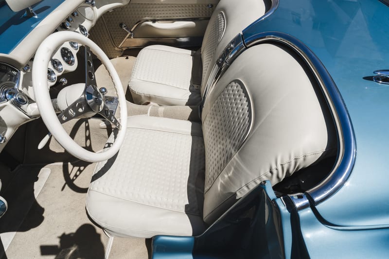 1957 Chevrolet Corvette, interior, frame 10 of 43