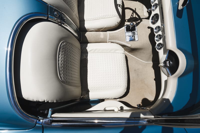1957 Chevrolet Corvette, interior, frame 11 of 43