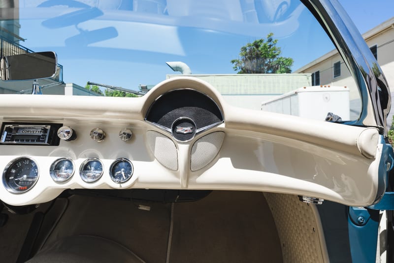 1957 Chevrolet Corvette, interior, frame 32 of 43