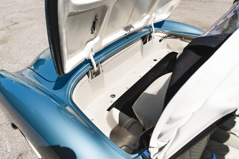 1957 Chevrolet Corvette, trunk, frame 1 of 14