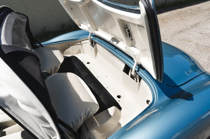 1957 Chevrolet Corvette, trunk, frame 2 of 14