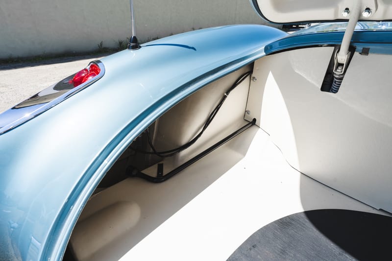 1957 Chevrolet Corvette, trunk, frame 11 of 14