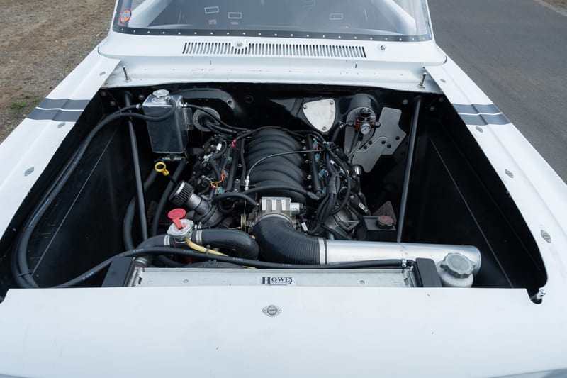 1965 Chevrolet Nova, engine bay, frame 1 of 12
