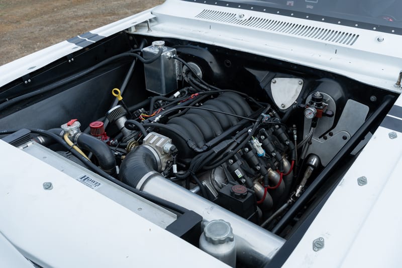 1965 Chevrolet Nova, engine bay, frame 3 of 12