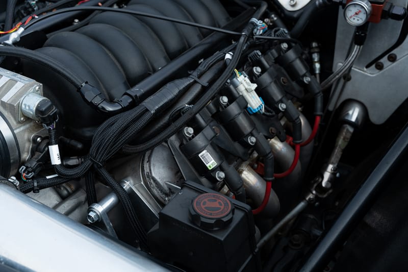 1965 Chevrolet Nova, engine bay, frame 9 of 12