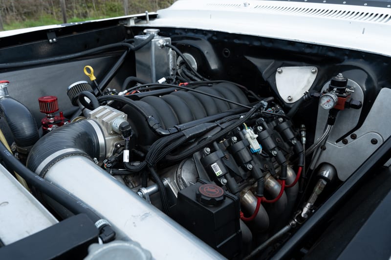 1965 Chevrolet Nova, engine bay, frame 10 of 12