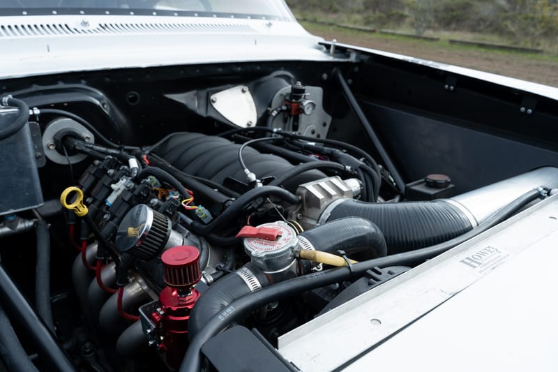 1965 Chevrolet Nova, engine bay, frame 11 of 12