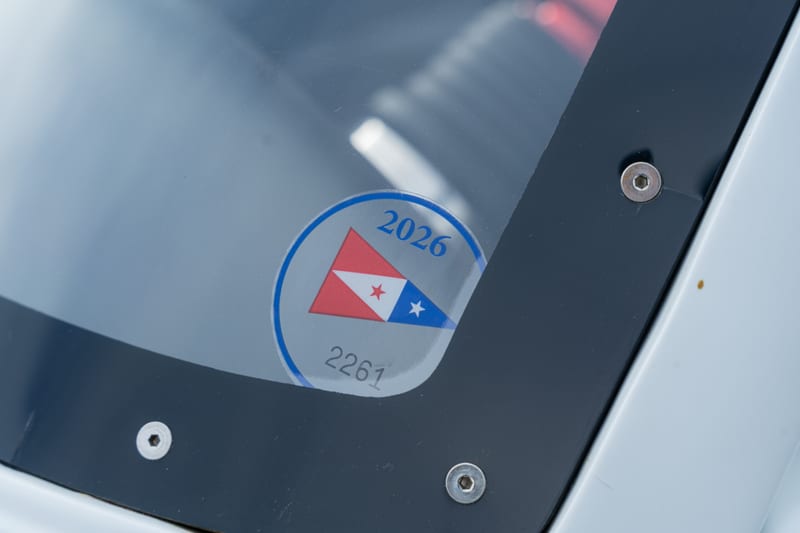 1965 Chevrolet Nova, stickers, decals, and blemish documentation, frame 1 of 8
